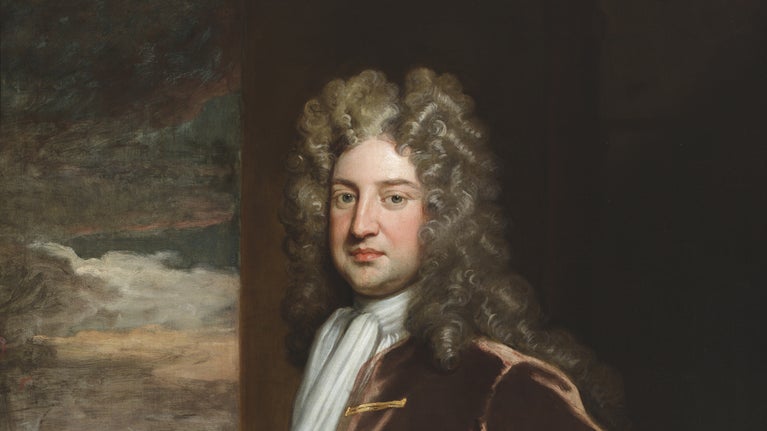 Oil painting on canvas, Admiral George Delaval (1660–1723) by Sir Godfrey Kneller (Lübeck 1646/9 - London 1723)